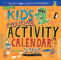 Kid’s Awesome Activity Wall Calendar 2025