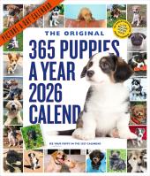 365 Puppies-A-Year Picture-A-Day® Wall Calendar 2026